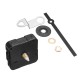 DIY Wall Quartz Clock Movement Motor Mechanism Hands Fitting with Metal Hanger