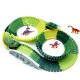 Dinosaur Race Track Car Toy Set Puzzle Rail Model DIY Assembly