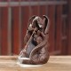 Dragon Ceramic Waterfall Backflow Cone Incense Burner Smoke Censer Holder Decor