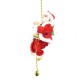 Electric Santa Climbing On Rope Indoor/Outdoor Christmas Gift Decorations