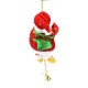 Electric Santa Climbing On Rope Indoor/Outdoor Christmas Gift Decorations