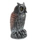 Fake Standing Owl Bird Model Toys Hunting Shooting Decoy Deterrent Home Garden Decorations