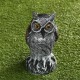 Fake Standing Owl Bird Model Toys Hunting Shooting Decoy Deterrent Home Garden Decorations