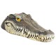 Floating Crocodile Head Water Decoy Garden Pond Art Decorations for Goose Predator Heron Duck Control