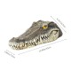 Floating Crocodile Head Water Decoy Garden Pond Art Decorations for Goose Predator Heron Duck Control