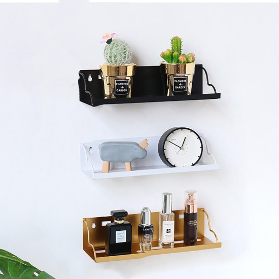 Floating Rack Shelf Wall Mount Book Storage Wooden Hanging DIY Display Decorations