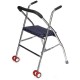 Folding Adult Walker Stainless Steel Walking Frame Elderly Medical Mobility Aid