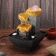 Fountain Waterfall Bonsai Ornaments Feng Shui Desktop Water Sound Indoor Table Decorations