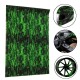 Green Fire Hydrographic Water Transfer Film Hydro Dipping DIP Print Car Film 150CM