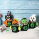 Halloween Candy Box Doll Pumpkin Ghost Sugar Cookie Trick Storage Case Decor