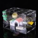 Hamster Acrylic Cage Clear 1 Layer Mice Mouse Castle Rat House Toy Pet Bed Kids Gift