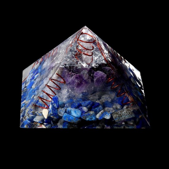 Himalayas Stone Pyramid Energy Generator Tower Home Decorations Reiki Healing Crystal