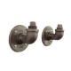 Industrial Iron Pipe Hook Wall Mount Retro Vintage Steampunk Clothes Coat Hat Hanger