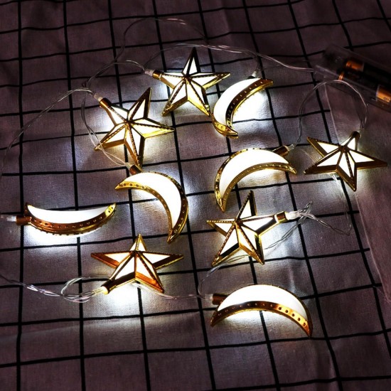 LED Sky Star Christmas Fairy String Lights Wedding Xmas Holiday Lamp Ramadan Decorations