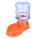 Large Automatic Pet Dog Cat Water Feeder Bowl Bottle Dispenser Plastic 3.8Liters