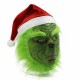 Latex Cosplay For The Grinch Cosplay Mask Adult Costume Helmet Halloween Party
