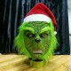 Latex Cosplay For The Grinch Cosplay Mask Adult Costume Helmet Halloween Party