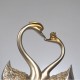 Modern Couples Swan Resin statue Craft Home Wedding Ornament Cabinet Decorations