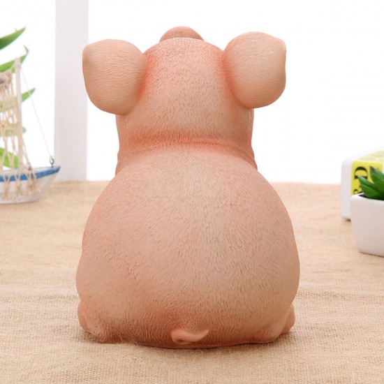 Piggy Bank Resin Craft Coin Bank Money Saving Holder Box Gifts for Kids Decorations