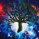 Psychedelic Tree Tapestry Print Wall Hanging Blanket Home Room Decor Bedspread