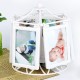 Rotating Music Box Photo Frame Picture Display for 12 photos Wedding Graduation