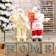 Santa Claus Doll Merry Christmas Tree Figurine Ornament Kid Toy Gift Desktop Decoration