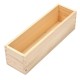 Silicone Loaf Bread Cake Mold Soap Making Mould Biscuit Baking Tool with Wooden Box