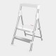 Solid Aluminium Ladder Home Multi-function Folding Ladder Chair Indoor Climbing Ladder Two Step Ladder from