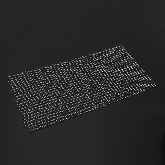 Stainless Steel Woven Wire Mesh Filter Grading 30cm Sheet Silk to Heavy Gauze