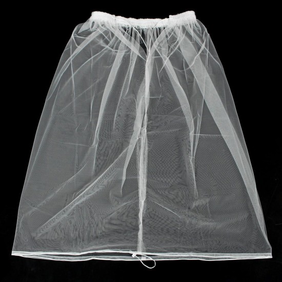 Toilet Buddy Petticoat for Bridal Wedding Dress Gather Skirts Underskirt 65-105cm