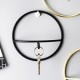 Wall Hooks Wrought Iron Geometric Hanger Hook Wall Hanging Bedroom Clothes Jewelry Home Decoration