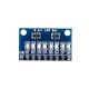 10pcs 3.3V 5V 8 Bit Blue Common Anode LED Indicator Display Module DIY Kit