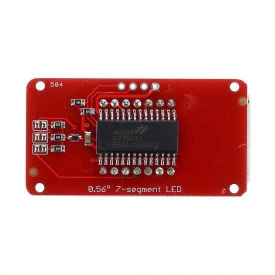 10pcs 4-bit 0.56 Inch 7-segment LED Digital Tube Module I2C Control 2-line Control HT16K33 LED Display Module