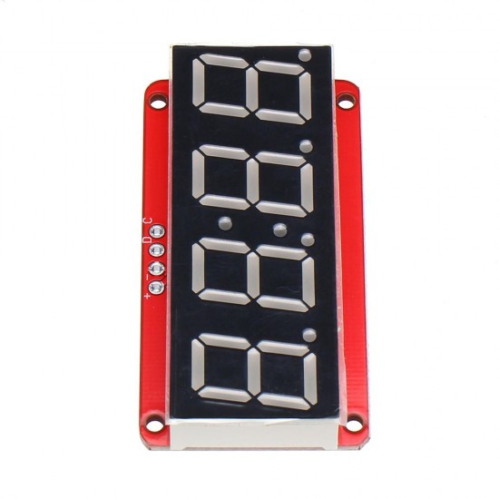 10pcs 4-bit 0.56 Inch 7-segment LED Digital Tube Module I2C Control 2-line Control HT16K33 LED Display Module