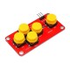 10pcs AD Analog Keyboard Module Electronic Building Blocks 5 Keys