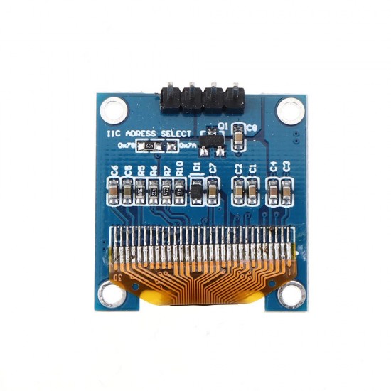 10pcs Blue 0.96 Inch OLED I2C IIC Communication Display 128*64 LCD Module