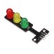 20pcs 5V LED Traffic Light Display Module Electronic Building Blocks Board for Arduino - products that work with official Arduino boards