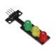 20pcs 5V LED Traffic Light Display Module Electronic Building Blocks Board for Arduino - products that work with official Arduino boards