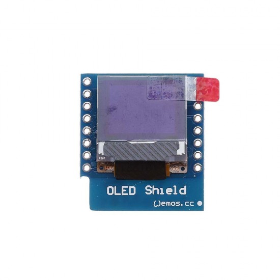 3Pcs 0.66 Inch OLED Shield For WeMos D1 Mini 64X48 IIC I2C