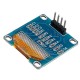 3Pcs 0.96 Inch 4Pin IIC I2C SSD136 128x64 DC 3V-5V Blue OLED Display Module