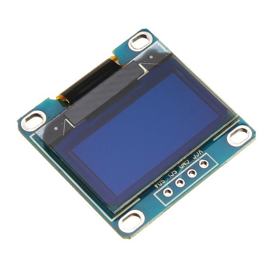 3Pcs 0.96 Inch 4Pin White IIC I2C OLED Display Module 12864 LED