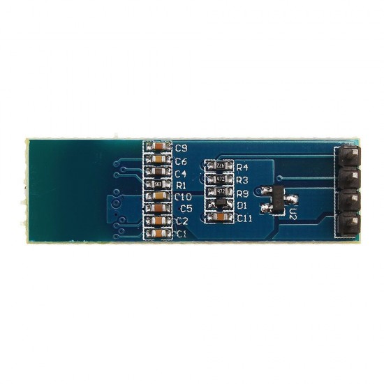 3Pcs 0.91 Inch 128x32 IIC I2C Blue OLED LCD Display DIY Module SSD1306 Driver IC DC 3.3V 5V