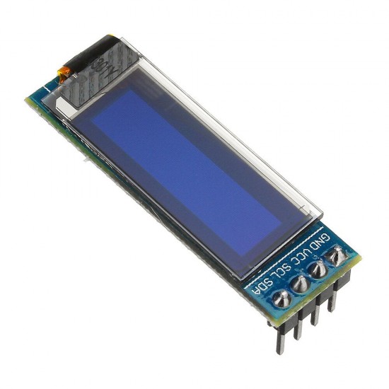 3Pcs 0.91 Inch 128x32 IIC I2C Blue OLED LCD Display DIY Module SSD1306 Driver IC DC 3.3V 5V