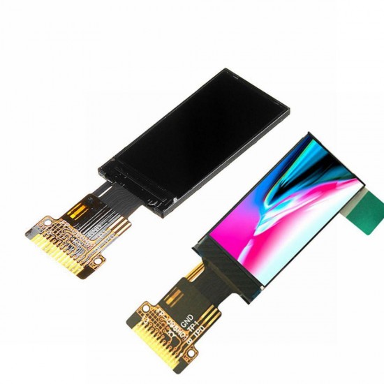 3pcs 0.96 Inch HD RGB IPS LCD Display Screen SPI 65K Full Color TFT ST7735 Drive IC Direction Adjustable