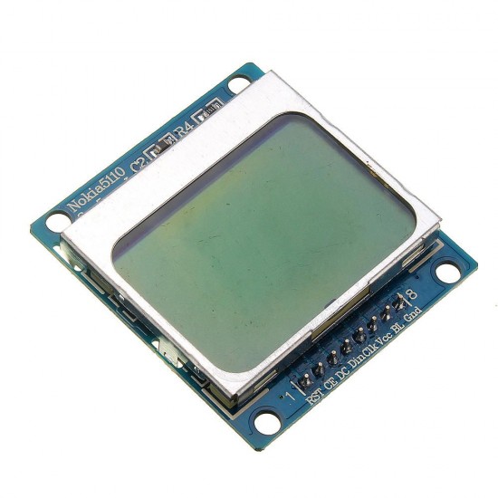 3pcs 5110 LCD Screen Display Module SPI Compatible With 3310 LCD