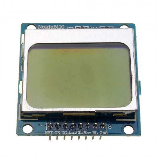 3pcs 5110 LCD Screen Display Module SPI Compatible With 3310 LCD