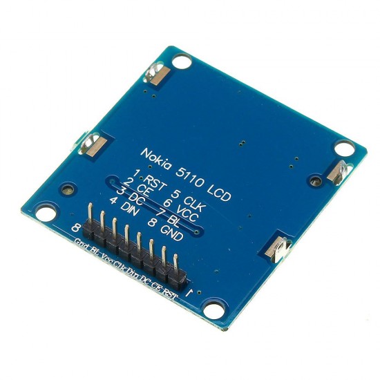 3pcs 5110 LCD Screen Display Module SPI Compatible With 3310 LCD