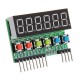 3pcs TM1637 6-Bits Tube LED Display Key Scan Module DC 3.3V To 5V Digital IIC Interface for Arduino - products that work with official Arduino boards