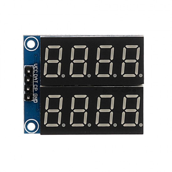 5 Pcs 8-Bit Serial Interface Red Highlight Digital Tube Display Module 74HC164 LCD Driver Board