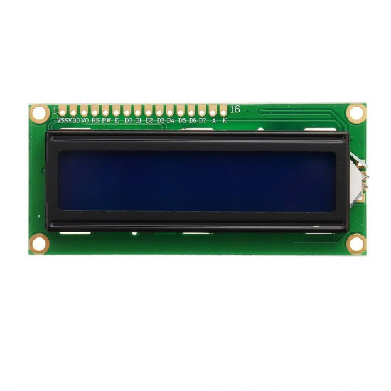 5Pcs 1602 Character LCD Display Module Blue Backlight